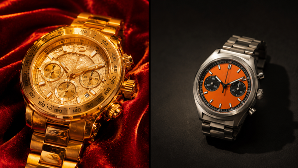 How Bollywood destroyed Indian watch culture — oversized gold fashion watches versus the new generation of specification-first Indian micro-brand chronographs