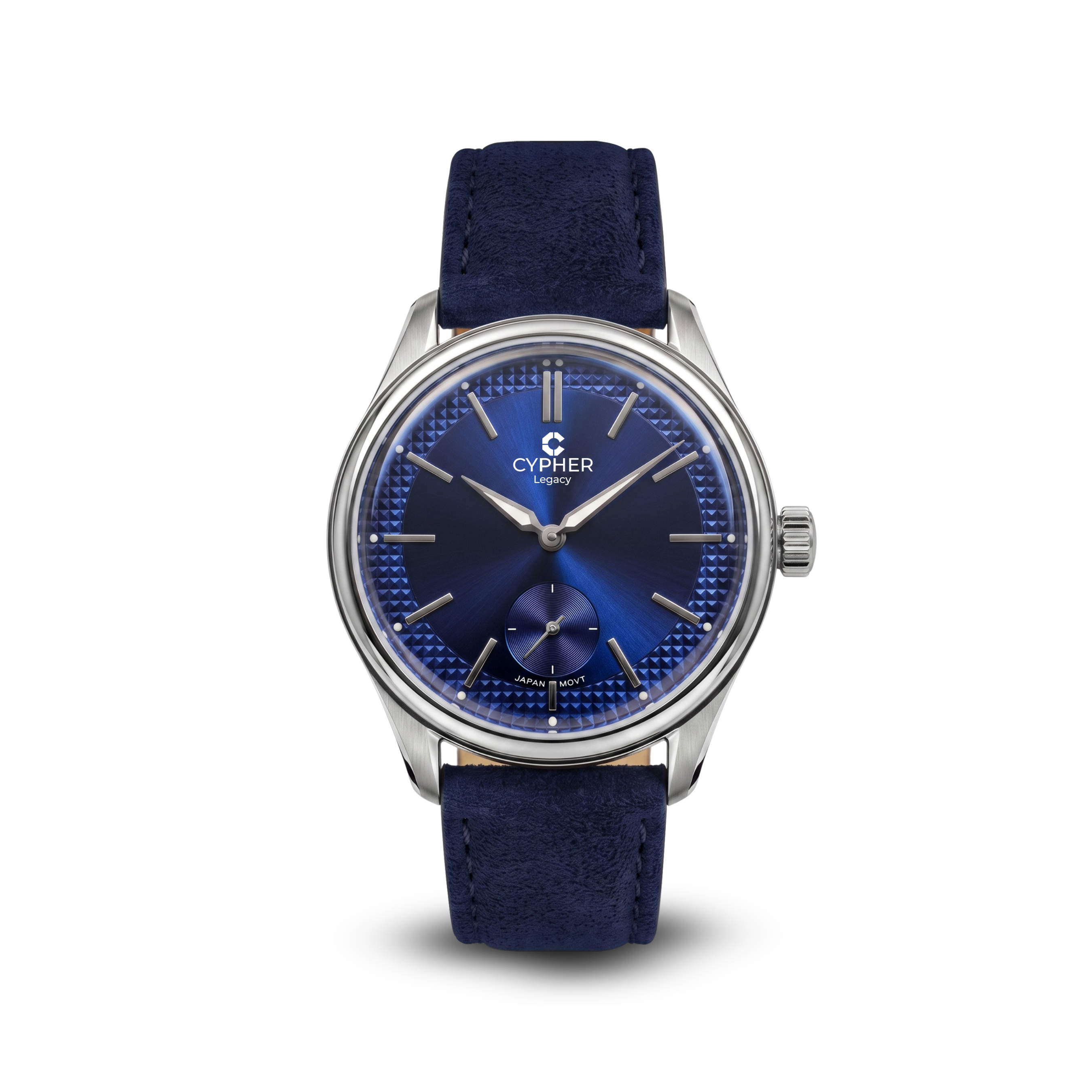 Cypher Legacy Midnight — Navy Blue Dress Watch – CYPHER WATCH COMPANY