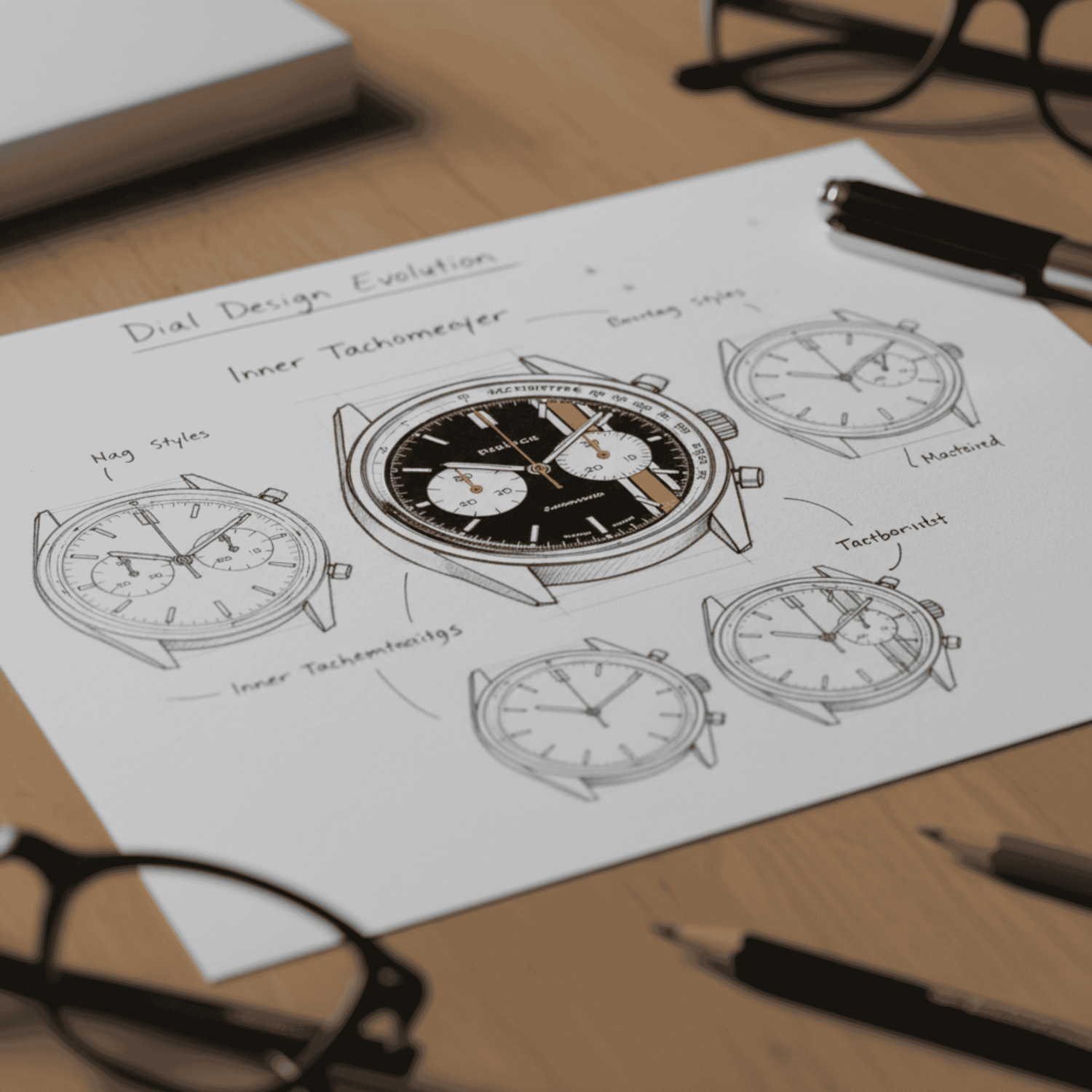 The Paddock '74 Racing Chronograph Watch