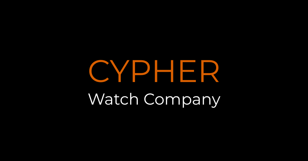 Cypher Watches | The New Indian Horology | Engineered in India – CYPHER ...